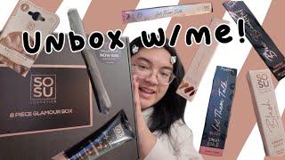 Unbox w/me! Unboxing the SOSU 8 Piece Glamour Box   (READ DESCRIPTION)