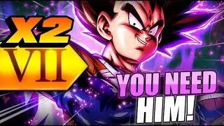 YOU NEED HIM ON YOUR TEAM! 2x Zenkai Buffed Revival Vegeta! (Dragon Ball LEGENDS)