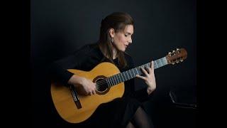 JELICA MIJANOVIC - Classical Guitar - Andrei Sychra (1773-1850) In the Valley , arr. by J. Mijanovic