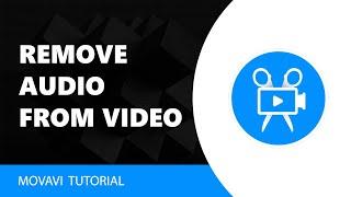 Movavi Video Editor: How To Remove Audio From Video In Movavi