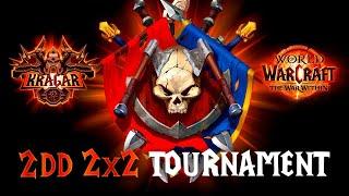 2DD 2x2 Tournament. Призовой фонд 5 000 рублей + 700 000 голд | WoW The War Within PvP Stream