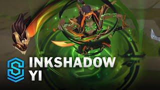 Inkshadow Yi Skin Spotlight - Pre-Release - PBE Preview - League of Legends