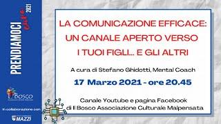 Prendiamoci Cura 2021 - La comunicazione Efficace