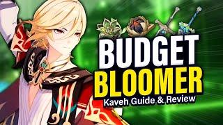 KAVEH GUIDE: How to Play, Best Artifact & Weapon Builds, Team Comps | Genshin Impact 3.6