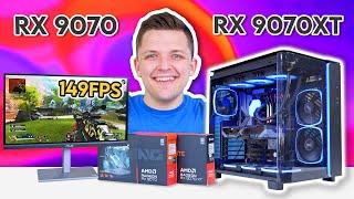 Awesome RX 9070 & 9070 XT Gaming PC Build!  [w/ 1440p & 4K Benchmarks]