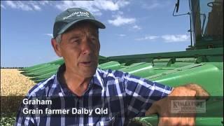 Graham from Dalby grows grain for Kialla Pure Foods