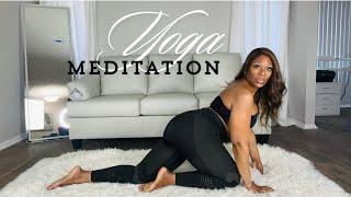 Morning Yoga Stretches and Meditation | Back by Popular Demand | Yoga Goddess #yoga #curvygirl