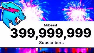 MrBeast 400 Million Subscribers LIVE Countdown!