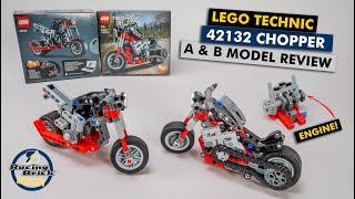 Best small scale Technic set of 2022 - 42132 Chopper A & B model detailed review