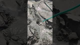 Sand unload from small ship #shahin360 #construction #sandcarrier #waterpump