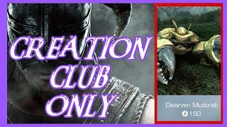 CAN YOU BEAT SKYRIM USING CREATION CLUB ITEMS ONLY?