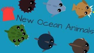 NEW OCEAN ANIMALS IDEA IN MOPE.IO! ALL NEW OCEAN ANIMALS! NEW CHAIN!