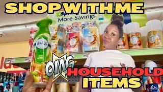 SHOP WITH ME FOR HOUSEHOLD ITEMS AT FAMILY DOLLAR️️