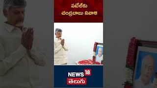 AP CM Chandra Babu Naidu Pays tribute to Sardar Valabhbhai Patel | Andhra Pradesh | #shorts | N18S