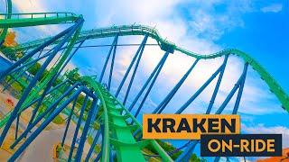 Kraken - SeaWorld Orlando (4K 60fps Onride POV)