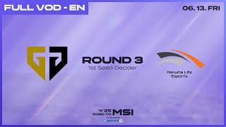 GEN vs HLE | Round 3 | 2025 LCK Road to MSI