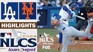 Los Angeles Dodgers vs New York Mets Game 1 Highlights | NLCS | (10/13/2024)