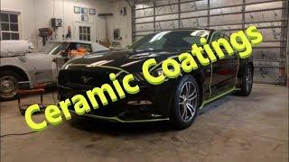 Daves Auto Detail VIP car detailing video -  Mustang Gt - Gtechniq Quartz glass coating