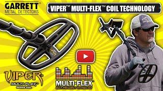 Garrett Ace Apex Metal Detector Viper Multi-Flex Coil Technology Overview