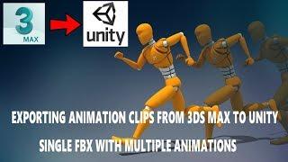 Exporting 3ds Max Animation Clips To Unity