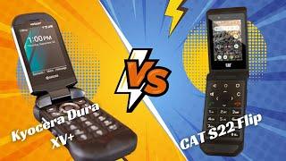 CAT S22 Flip vs Kyocera Dura XV+