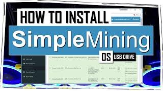 How to Install SimpleMining Operating System (smOS) - USB Drive 