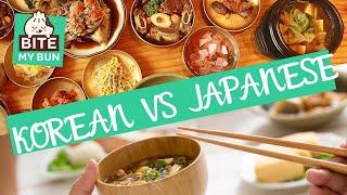 Differences between Japanese vs Korean food