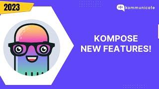 Kommunicate's Chatbot exciting new features!