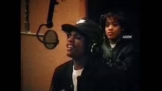 Eazy-E In The Studio With N.W.A Recording 'Eazy-Duz-It'