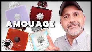 7 FAVORITE AMOUAGE FEMININE FRAGRANCES RANKED | Material, Overture, Portrayal, Lyric, Fate +++