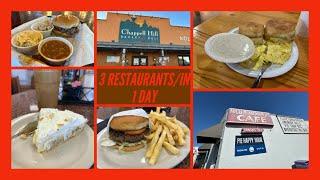 I Ate At 3 Different Texas Restaurants In 3 Different Towns All In 1 Day /OLD SCHOOL TEXAS ROAD TRIP