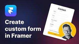 Custom Form in #Framer in less than 10 minutes!