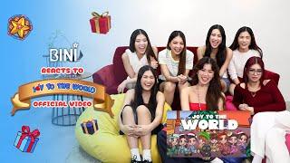 #BINI : BINI Reacts to “Joy To The World” Official Video