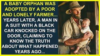 A BABY ORPHAN WAS ADOPTED BY A POOR FARMER    YEARS LATER, A MAN IN A SUIT KNOCKED ON THE DOOR