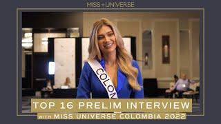 Miss Universe Colombia FULL Closed Door Interview (71st MISS UNIVERSE)