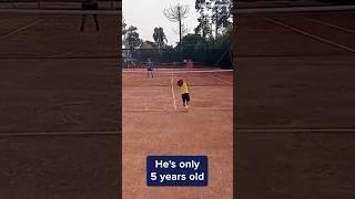 This kid was born for the court 🫣