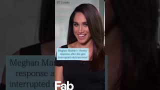 The resurfaced clip from 2016 shows Meghan’s good-natured personality!  #meghanmarkle #shorts