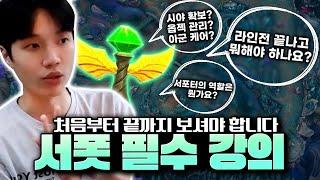 서폿 필수 시청 서포터가 라인전 끝나고 해줘야 할 필수 루틴 5가지 총 정리!