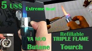 Triple Flame butane torch