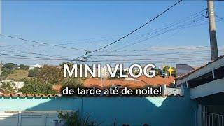 Mini vlog de tarde até de noite!‍