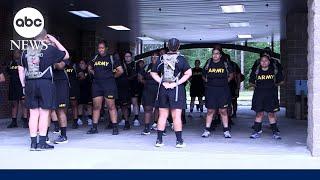 Army boot camp aims to turn overweight recruits into soldiers