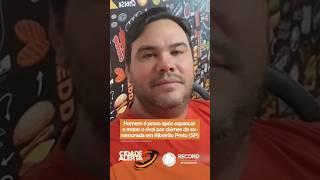 Homem espanca rival até a morte por ciúmes da ex-namorada em SP #shorts #record #cidadealerta
