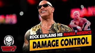 The Rock Does DAMAGE CONTROL After WrestleMania But There ARE No Excuses