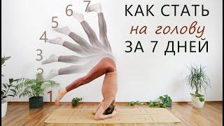 Стойка на голове за 7 дней (Часть 1 / 7) | Ширшасана | Йога-челендж | Переверни мир на голову