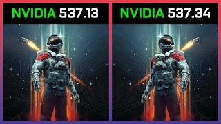 NVIDIA DRIVER 537.13 vs 537.34 | TEST IN 7 GAMES | RTX 3060