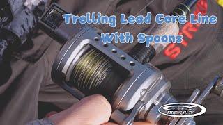 Trolling Lead Core Line with Spoons