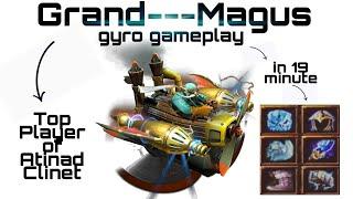 Gyro GamePlay | Full Item lvl 25 in 19 min| Top Player | DOTA 1  | ATINAD |