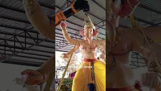 Mumbai Style Garuda Ganesh Aagman #ganesha #hyderabad #trending #ganapati #bappa #morya #shorts