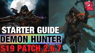 Demon Hunter Starter Build Season 19 Patch 2.6.7 Diablo 3 UE Set Guide