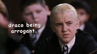 draco malfoy being arrogant for 2 minutes straight